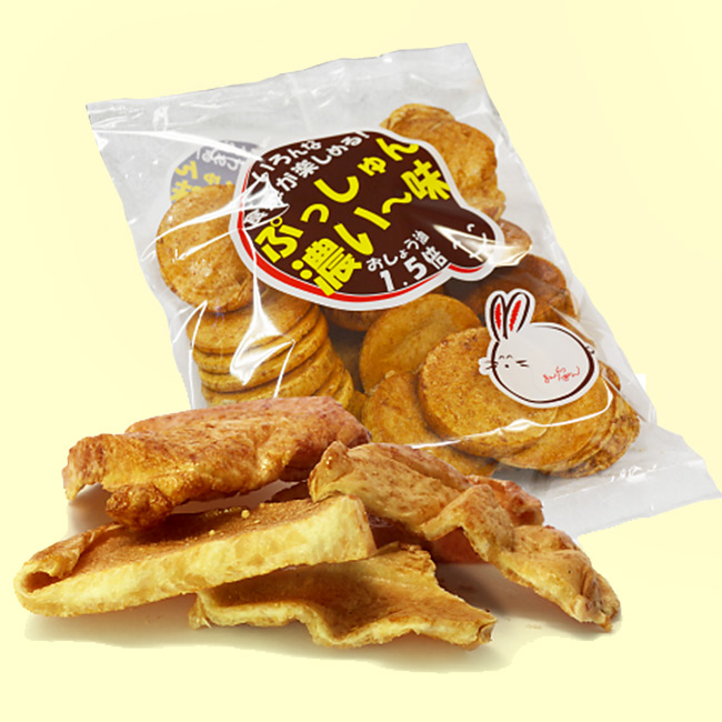 【濃い〜味】ぷっしゅん満月ポン (2ケース以上で送料無料!)味違いOK! 115g(8袋) 【濃い〜味】ぷっしゅん満月ポン (2ケース以上で送料無料!)味違いOK! 115g(8袋)
