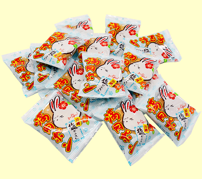 【小袋入り沖縄塩味】 小判2枚塩ポンせん(20入)×3 【小袋入り沖縄塩味】 小判2枚塩ポンせん(20入)×3